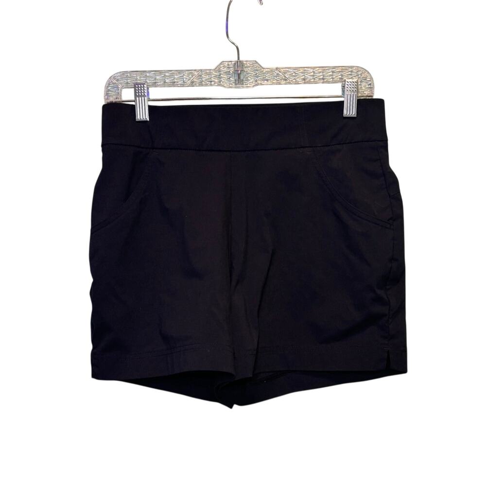 Women's Columbia Black Athletic Hiking Shorts Size M Nylon Camping Outdoors